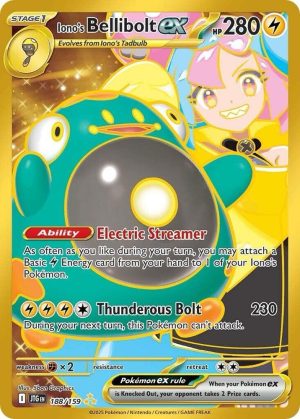 Iono's Bellibolt ex - 188/159 : Journey Together