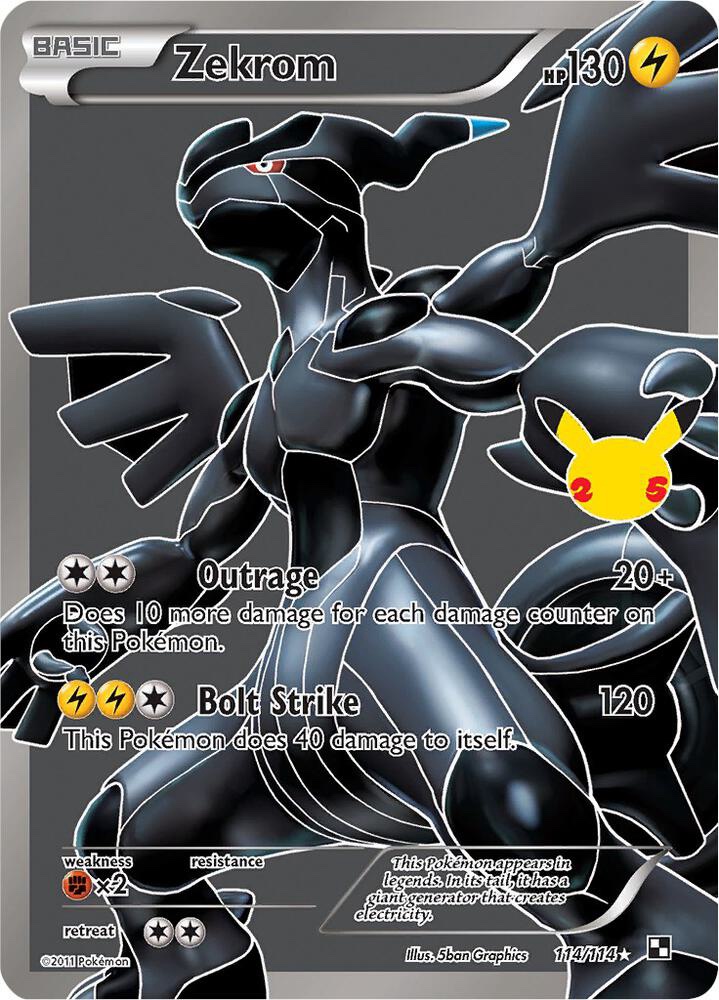 Zekrom - 114/114: Celebrations Classic Collection