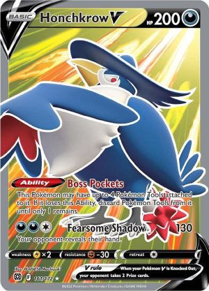 Honchkrow V (Full Art) - 161/172 : Brilliant Stars