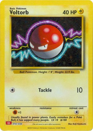 Voltorb - 010/034 : Trading Card Game Classic