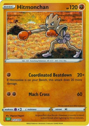 Hitmonchan - 012/034: Trading Card Game Classic