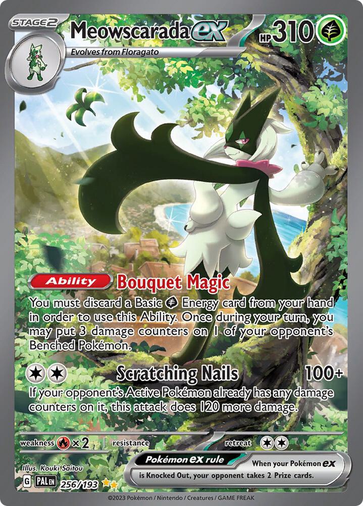 Meowscarada ex - 256/193 : Paldea Evolved - TCGWorld