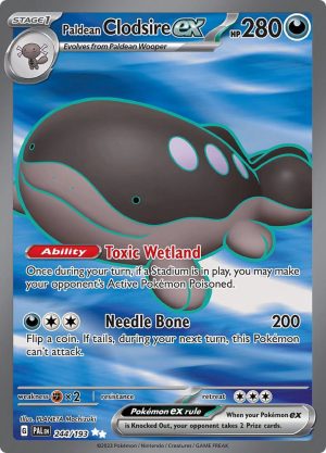 Paldean Clodsire ex - 244/193: Paldea Evolved