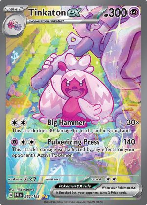Tinkaton ex - 262/193: Paldea Evolved