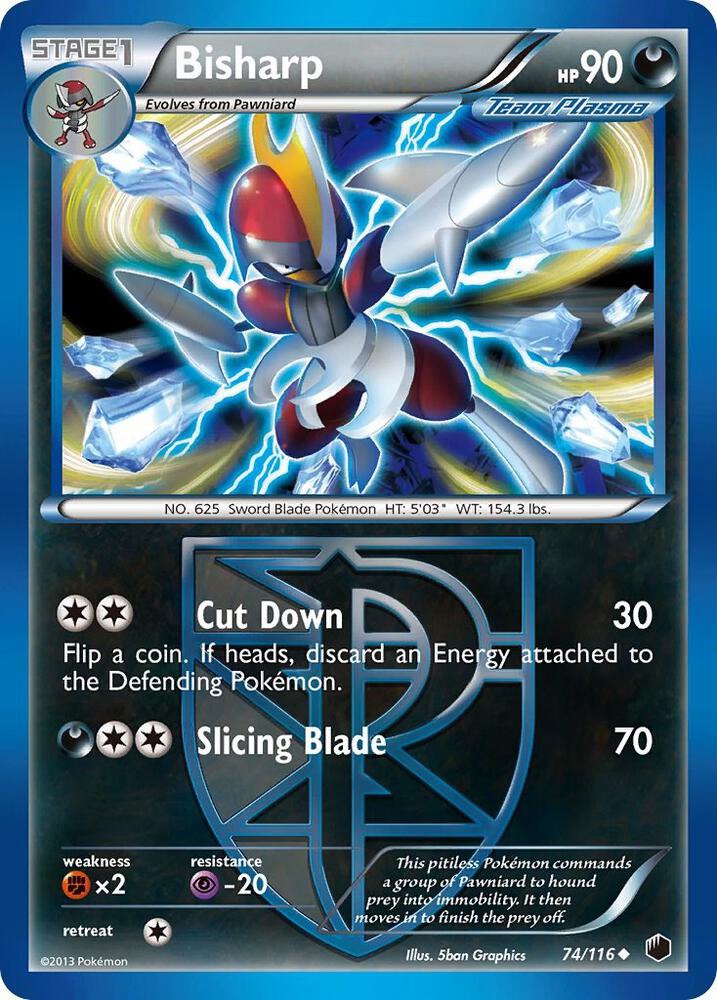 Bisharp (Team Plasma) (74) - 74/116: Plasma Freeze