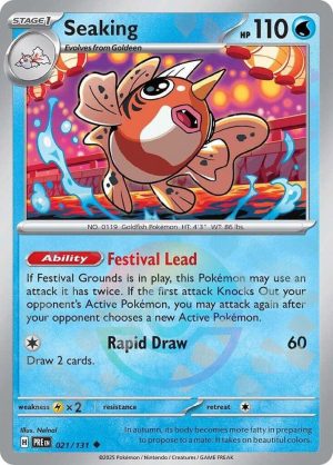 Seaking (Poke Ball Pattern) - 021/131 : Prismatic Evolutions