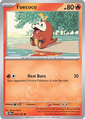 Fuecoco - 029/191 : Surging Sparks