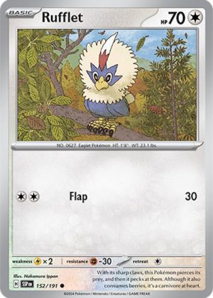 Rufflet - 152/191 : Surging Sparks