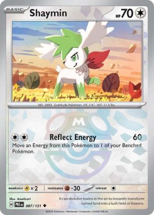 Shaymin (Master Ball Pattern) - 087/131: Prismatic Evolutions