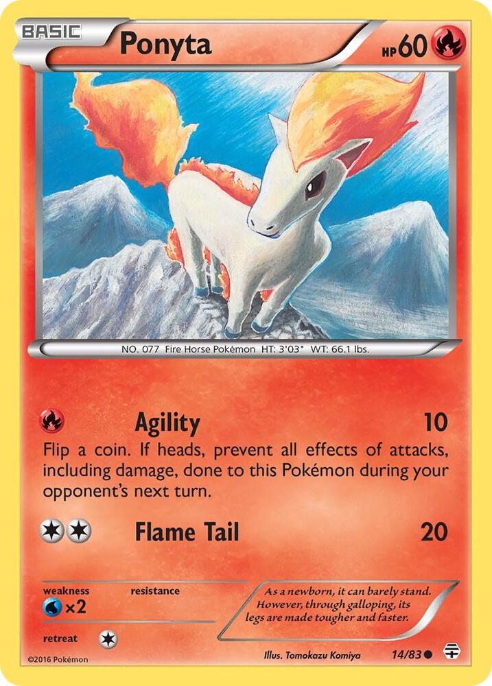 Ponyta - 14/83: Generations