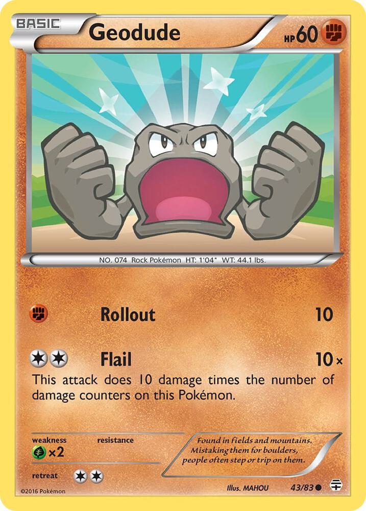 Geodude - 43/83: Generations