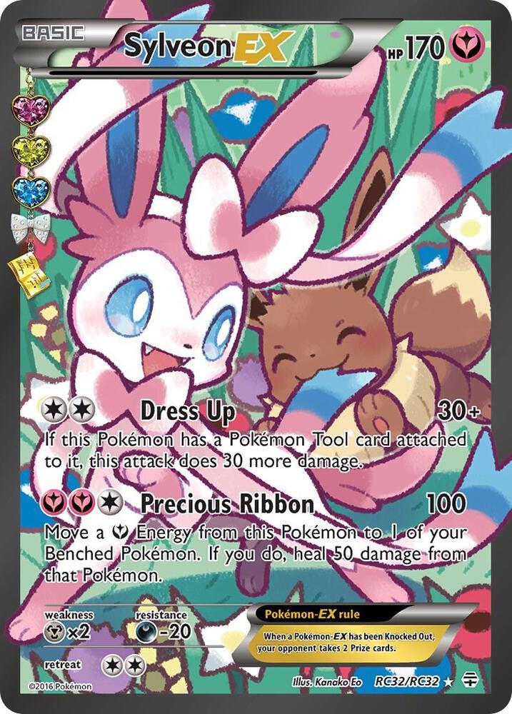 Sylveon EX (Full Art) - RC32/RC32: Generations: Radiant Collection
