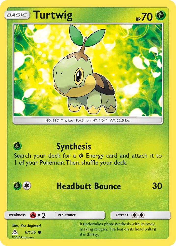 Turtwig (6) - 6/156: SM - Ultra Prism