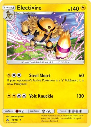 Electivire - 44/156: SM - Ultra Prism
