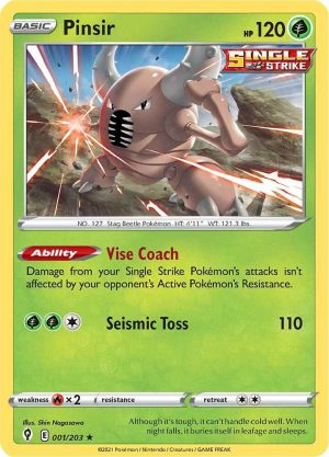 Pinsir - 001/203: Evolving Skies