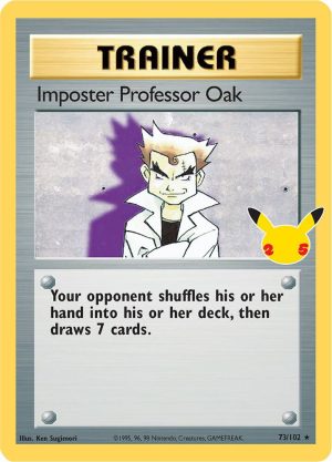 Imposter Professor Oak - 73/102: Celebrations: Classic Collection