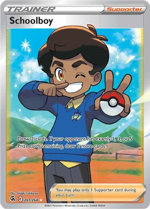 Schoolboy (Full Art) - 261/264: Fusion Strike