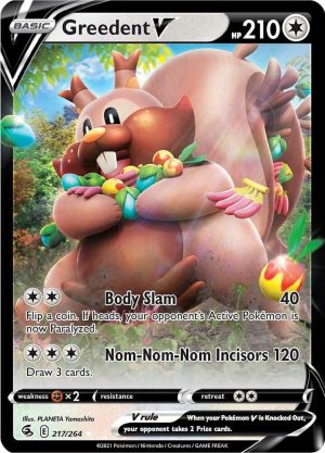 Greedent V - 217/264: Fusion Strike