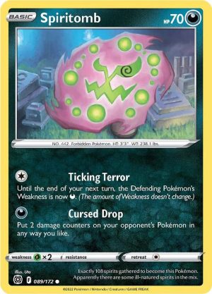 Spiritomb - 089/172: Brilliant Stars
