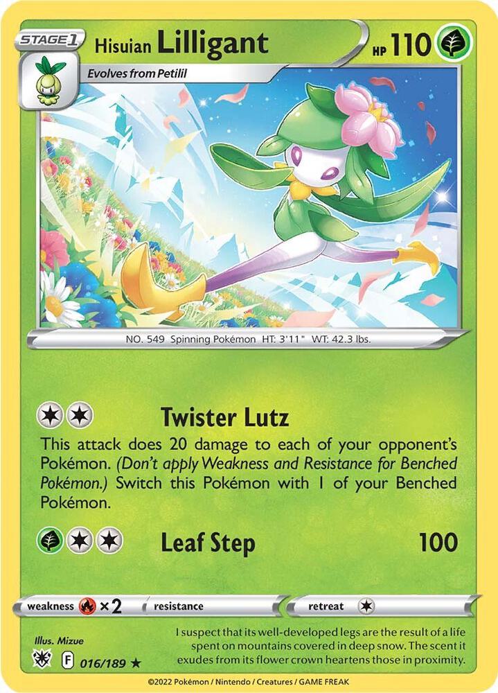 Hisuian Lilligant - 016/189: Astral Radiance