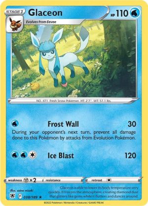 Glaceon - 038/189: Astral Radiance