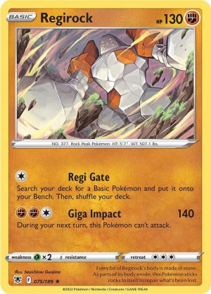 Regirock - 075/189: Astral Radiance