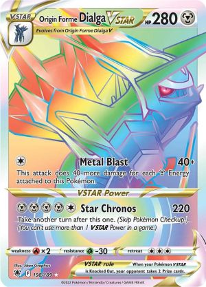 Origin Forme Dialga VSTAR - 198/189: SWSH10: Astral Radiance