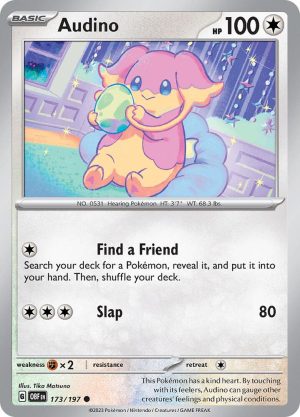 Audino - 173/197: Obsidian Flames