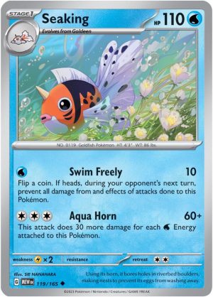 Seaking - 119/165: Scarlet & Violet 151