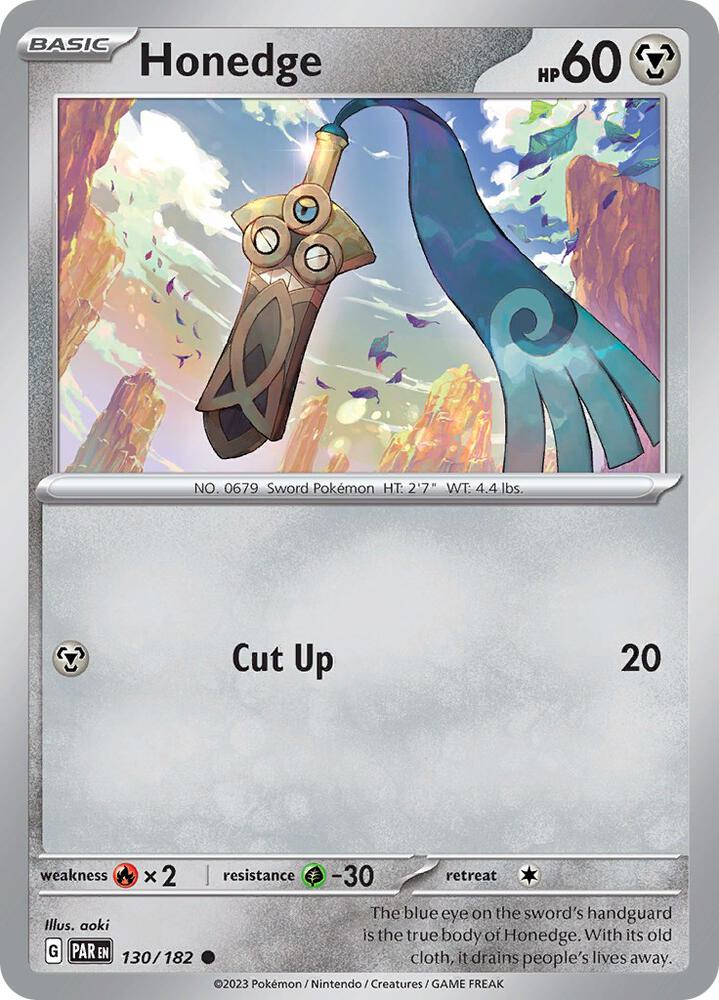 Honedge - 130/182: Paradox Rift