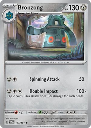 Bronzong - 127/191: Surging Sparks