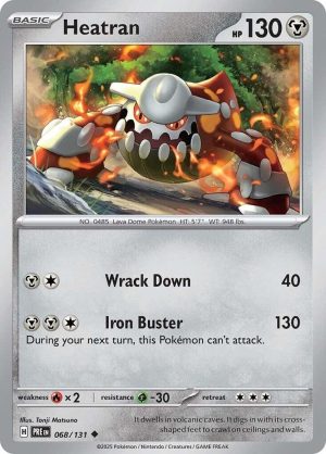 Heatran - 068/131: SV: Prismatic Evolutions