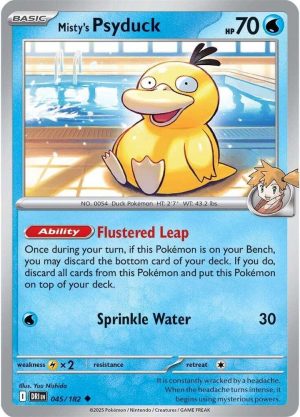 Misty's Psyduck - 045/182: Destined Rivals