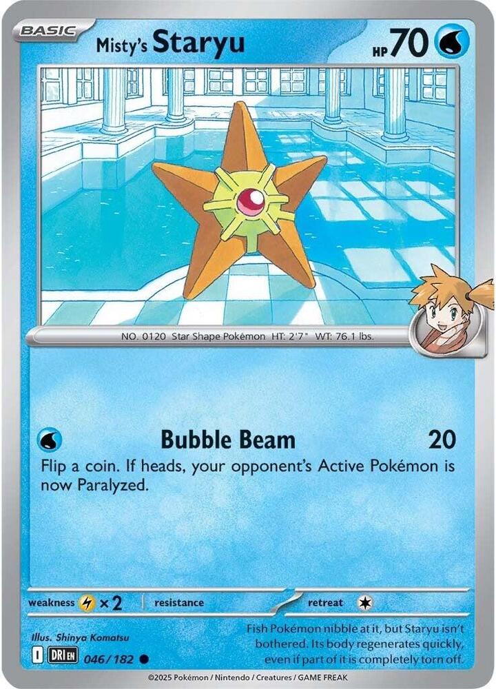 Misty's Staryu - 046/180: Destined Rivals