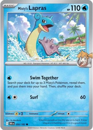Misty's Lapras - 050/182: Destined Rivals