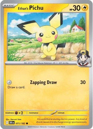 Ethan's Pichu - 071/182: Destined Rivals
