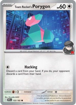 Team Rocket's Porygon - 153/182: Destined Rivals