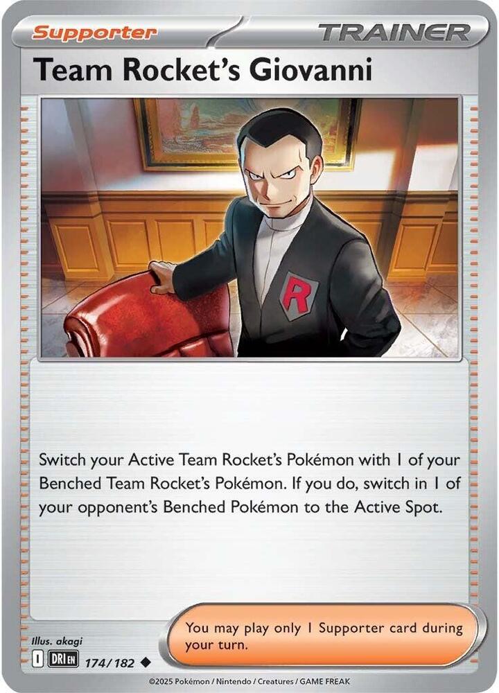 Team Rocket's Giovanni - 174/182: Destined Rivals