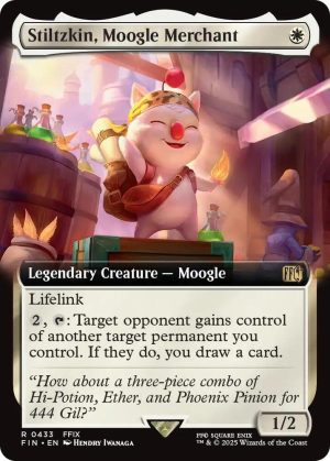 Stiltzkin, Moogle Merchant (Extended Art) - 433: FINAL FANTASY