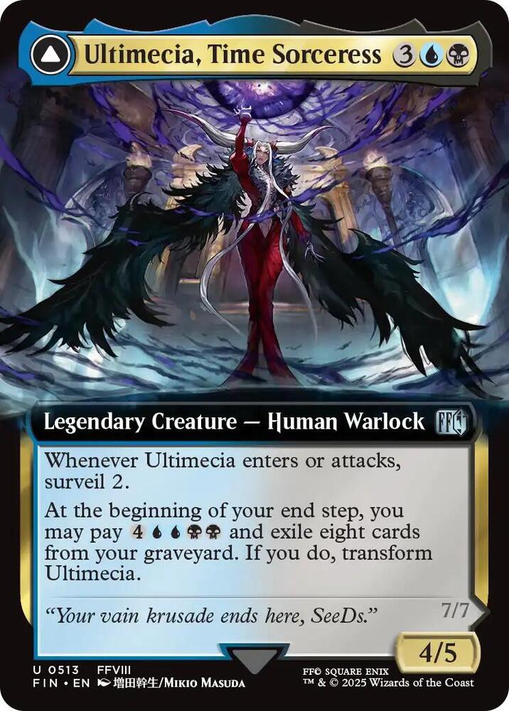 Ultimecia, Time Sorceress (Extended Art) - 513: FINAL FANTASY