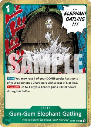 Gum - OP11-038: A Fist of Divine Speed