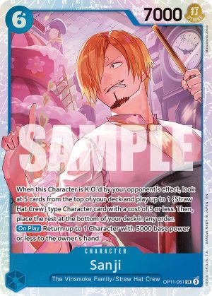 Sanji - OP11-051: A Fist of Divine Speed