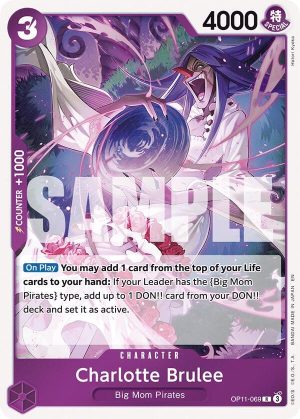 Charlotte Brulee - OP11-069: A Fist of Divine Speed