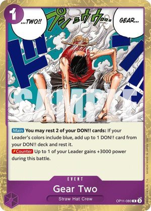 Gear Two - OP11-080: A Fist of Divine Speed