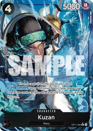 Kuzan (Alternate Art) - OP11-084: A Fist of Divine Speed