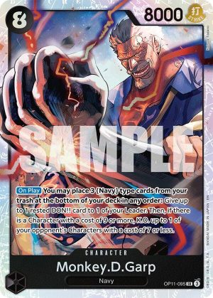 Monkey.D.Garp - OP11-095: A Fist of Divine Speed