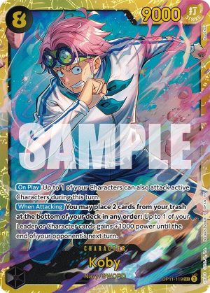 Koby (119) - OP11-119: A Fist of Divine Speed