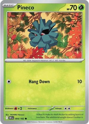 Pineco - 004/182: Destined Rivals