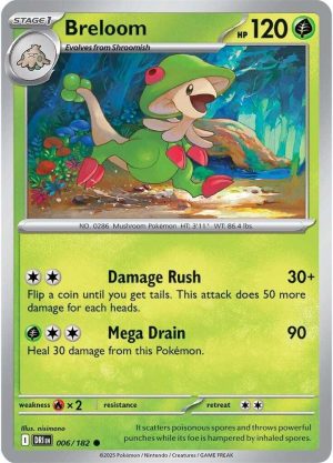 Breloom - 006/182: SV10: Destined Rivals
