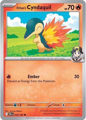 Ethan's Cyndaquil - 032/182: Destined Rivals